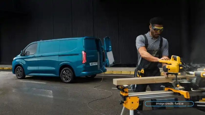 Ford Transit hybrid van