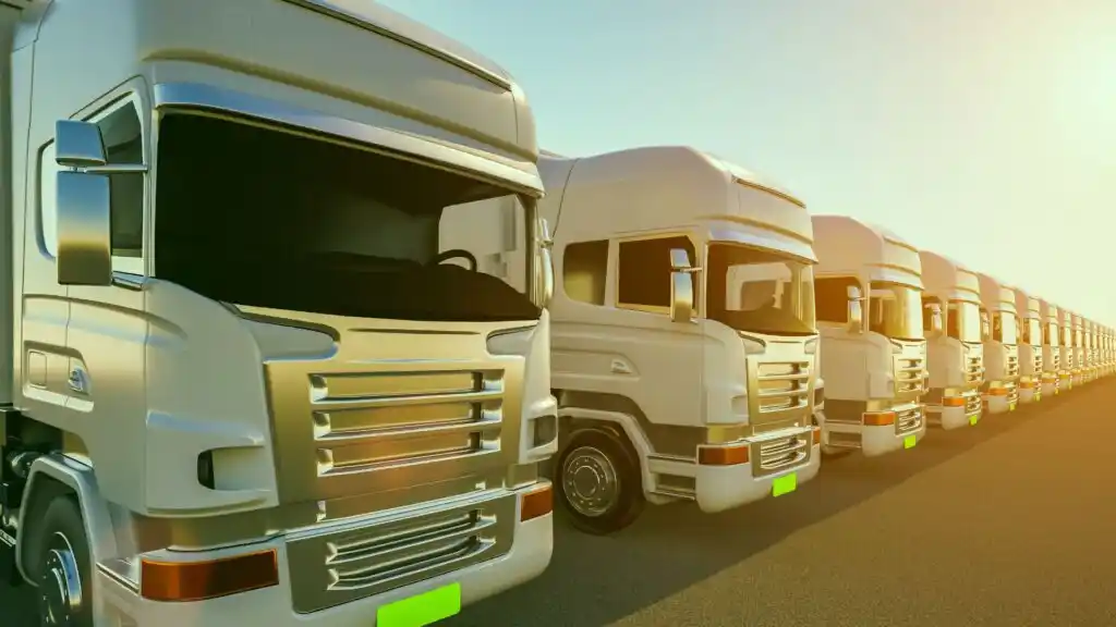 Electric trucks fleet