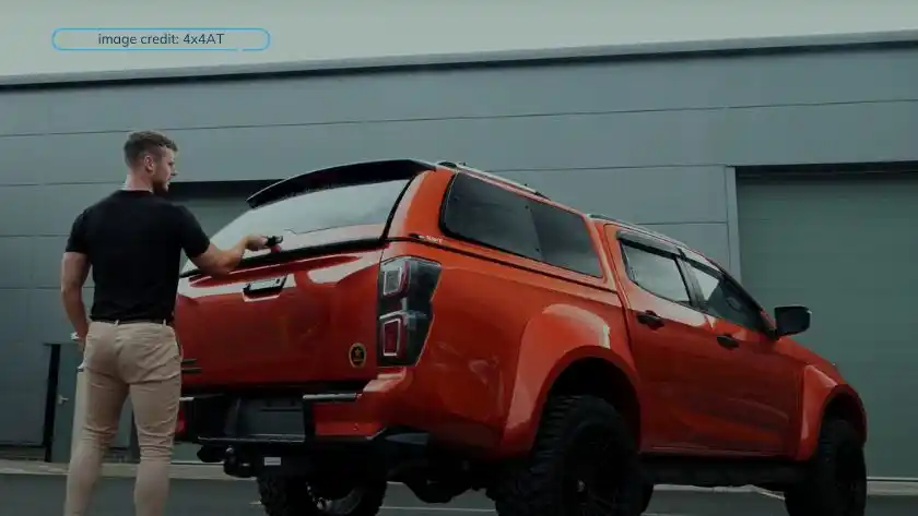 isuzu d max canopy