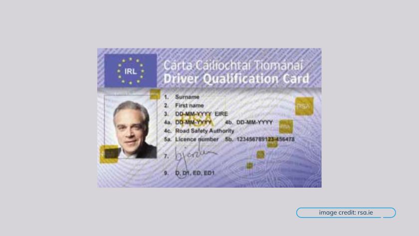 C1 driver’s licence CPC card