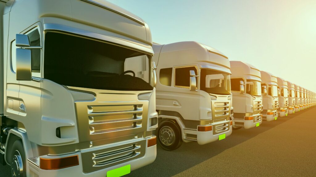 Electric trucks fleet