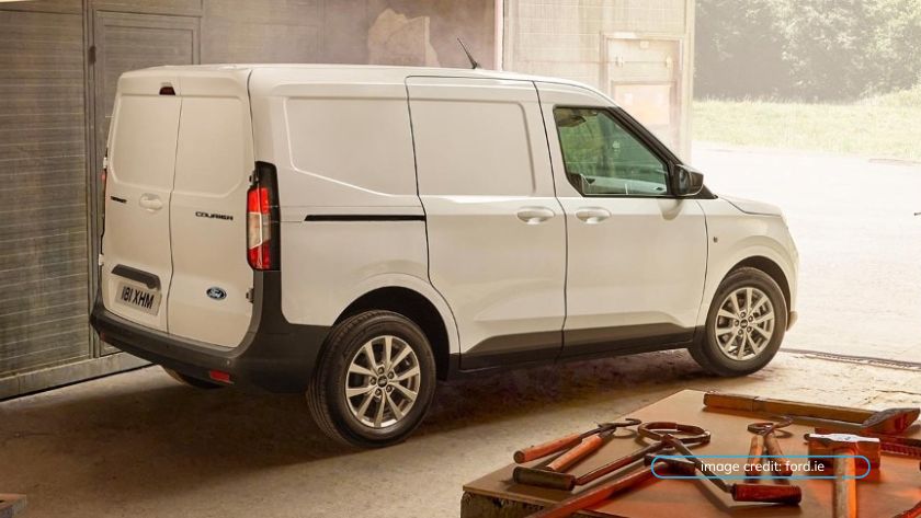 Ford Courier in white colour