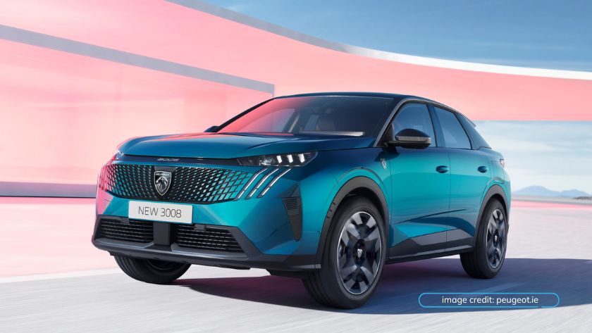 Peugeot 3008 best commercial SUV Ireland